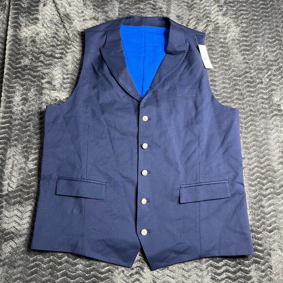 Brooks Brothers Other - Brooks Brothers Vest Mens 41 Long Navy Dress Formal Tailored NWT